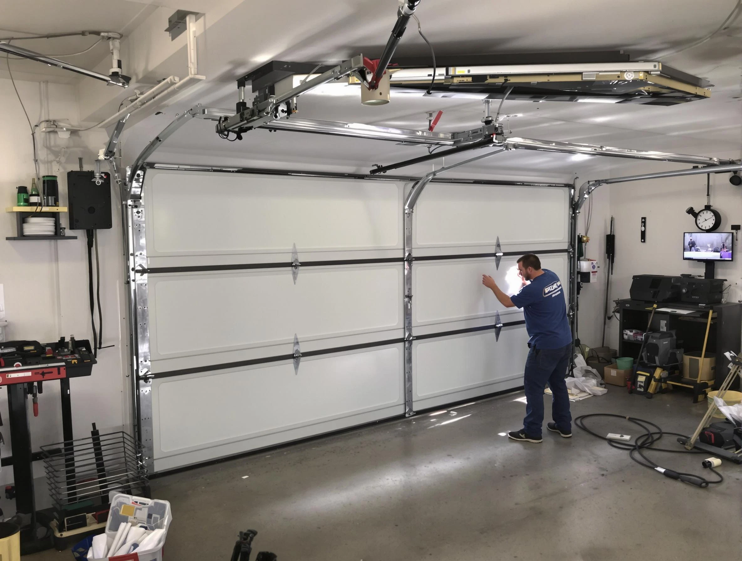 Professional garage door repair service by Suwanee Garage Door Repair in Suwanee